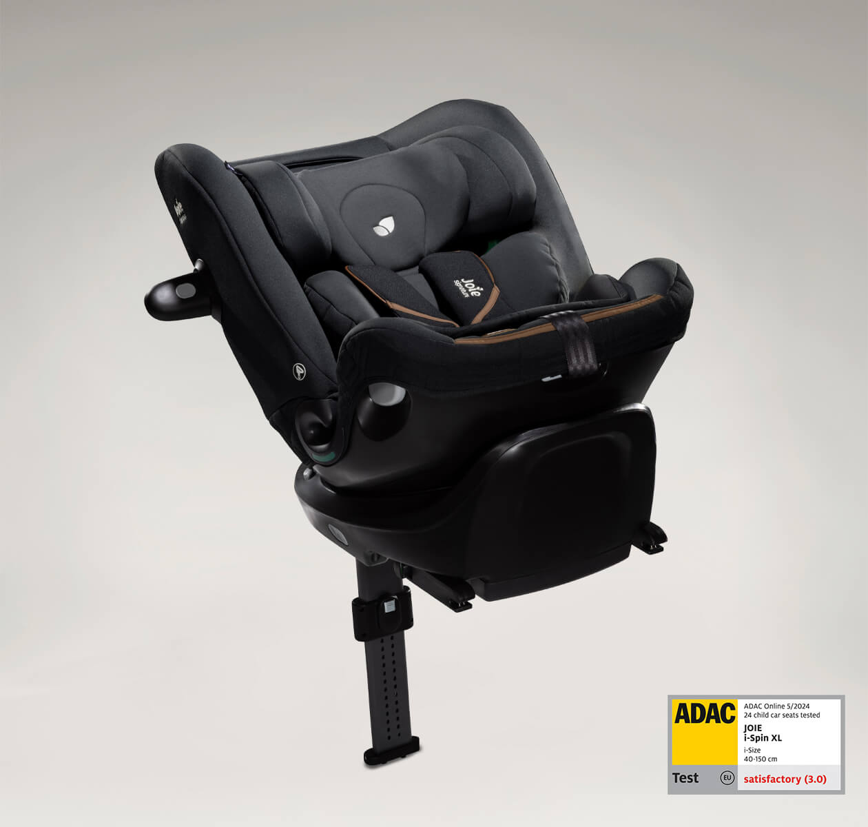 Seggiolino Auto Joie i-Spin™ XL – Girevole i-Size, comfort evolutivo e sicurezza prolungata