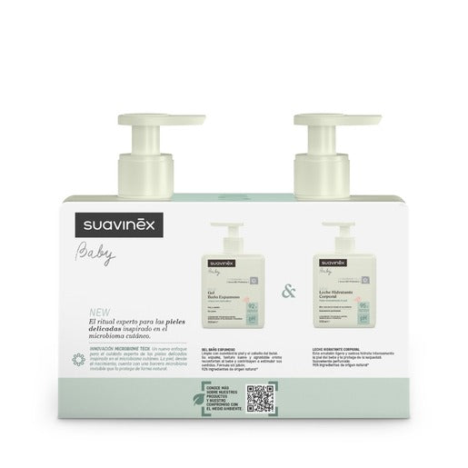 Pack 2 Latte Idratante Corpo + Bagnoschiuma Gel Suavinex