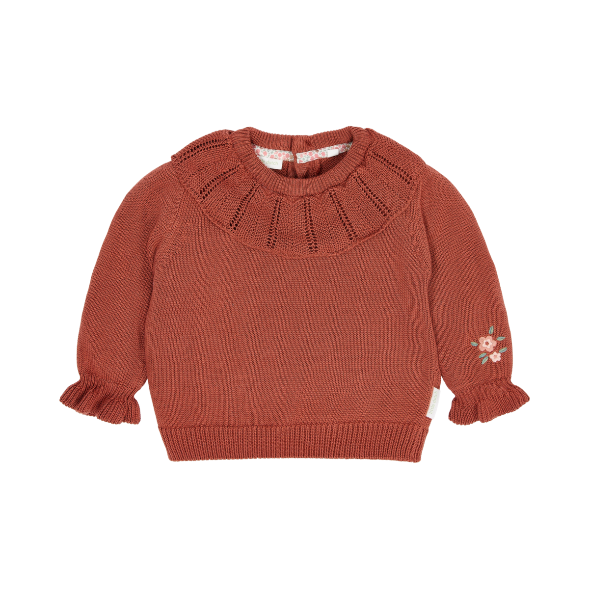 Maglione Knitted Little Dutch Deep Berry | Caldo abbracciato colorato per l'inverno