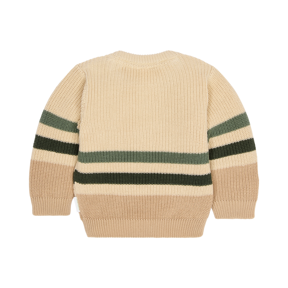 Maglione Knitted Little Dutch Warm Taupe | Maglione effetto lavorato per la stagione invernale