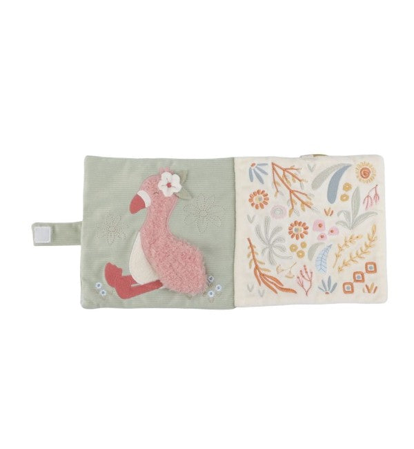 Livre d'activités en tissu Faon Multi Activités Little Dutch Fairy Garden | Premières découvertes sensorielles