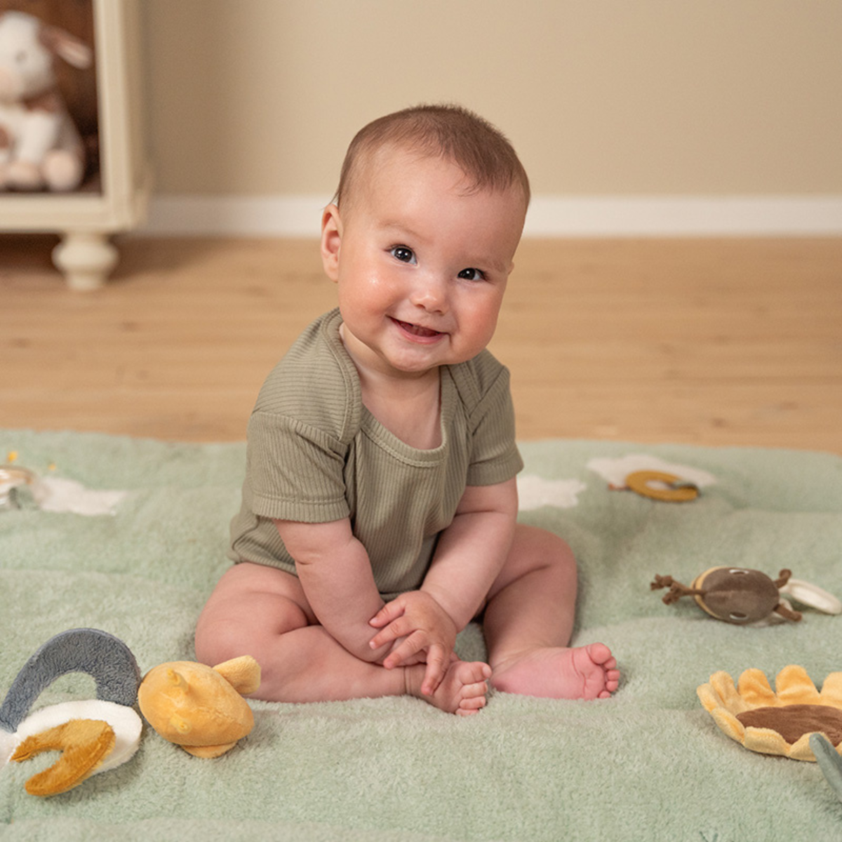 Tappeto Morbido da Gioco Little Farm Little Dutch | Tappetone per le prime scoperte e il tummy time
