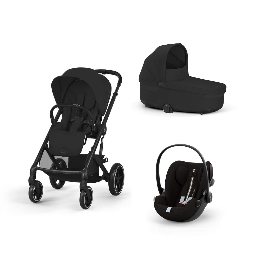 Cybex Trio Balios S Lux con Navicella e Seggiolino Cloud G – Sistema modulare completo dalla nascita