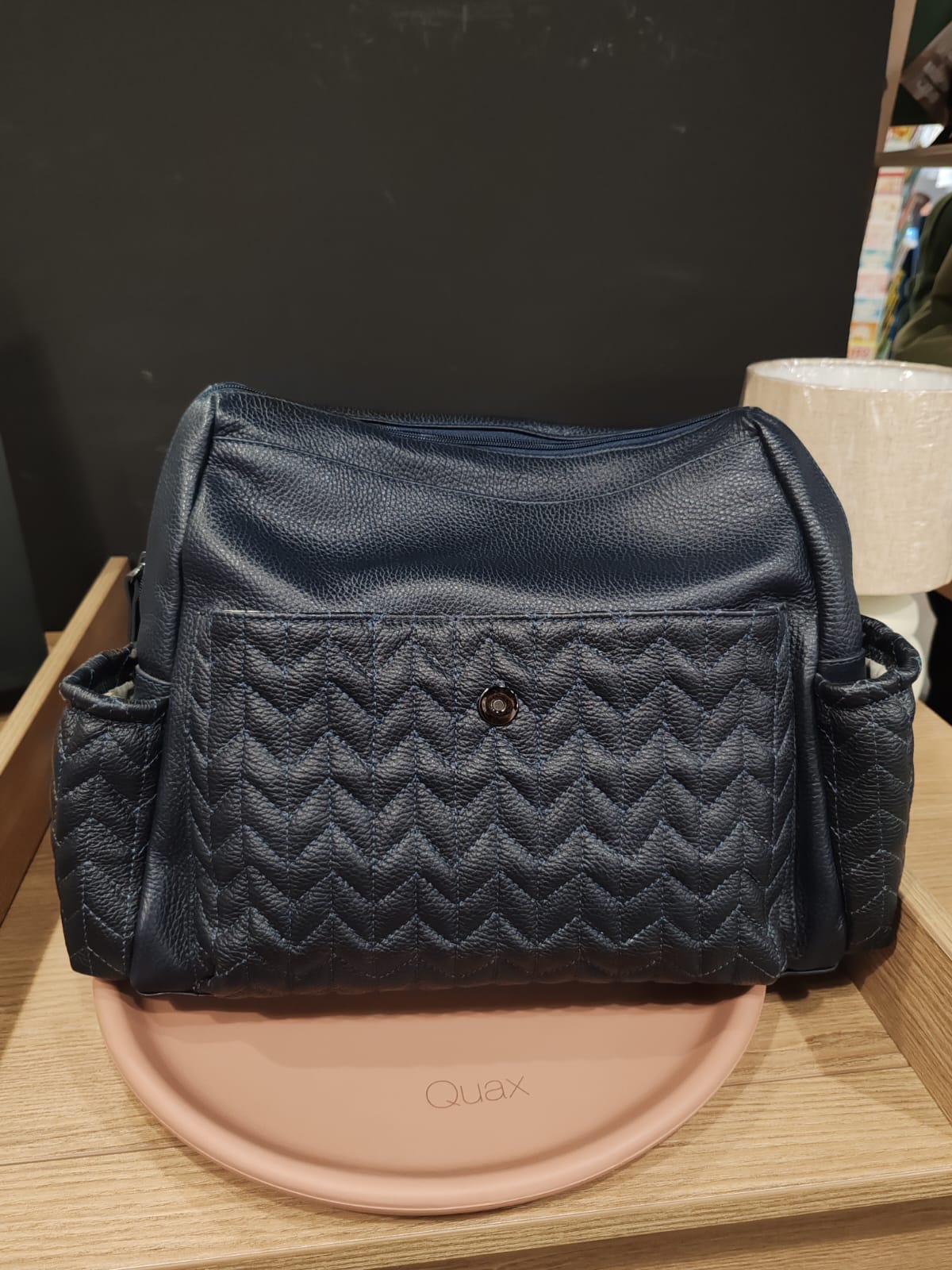 Zaino a tracolla in vera pelle mamma Love Bag Blue Navy – Ultimo Pezzo