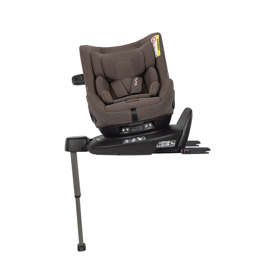 Seggiolino Auto Nuna PRUU™ – Sicurezza evolutiva i-Size con rotazione a 360°, dalla nascita ai 4 anni