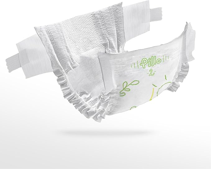 Pillo Pannolini Misura 2 Mini (4-8 kg) – Confezione Scorta 186 pezzi (6×31)