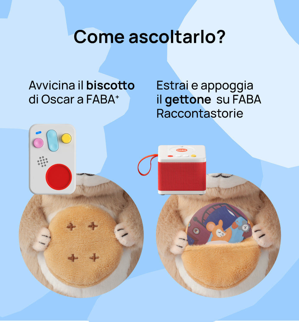 FABA Peluche Sonoro Tutti a Nanna con Oscar!