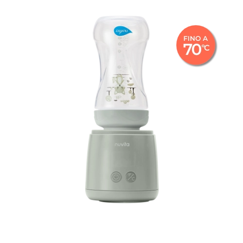 Scaldabiberon Portatile Universale Mix70 Nuvita 1164 | Scalda e Mescola il Latte in Biberon