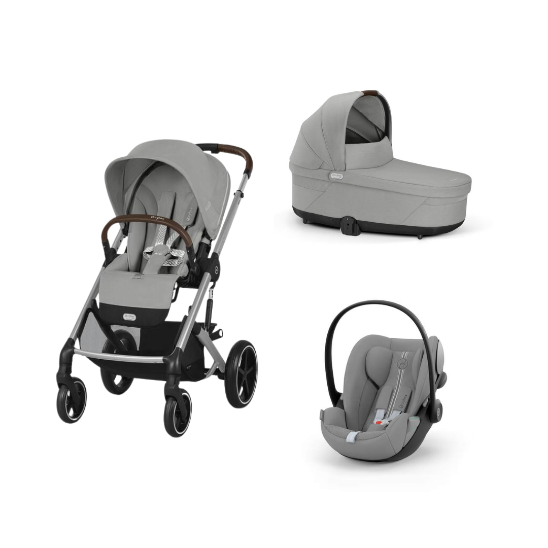 Cybex Trio Balios S Lux con Navicella e Seggiolino Cloud G – Sistema modulare completo dalla nascita