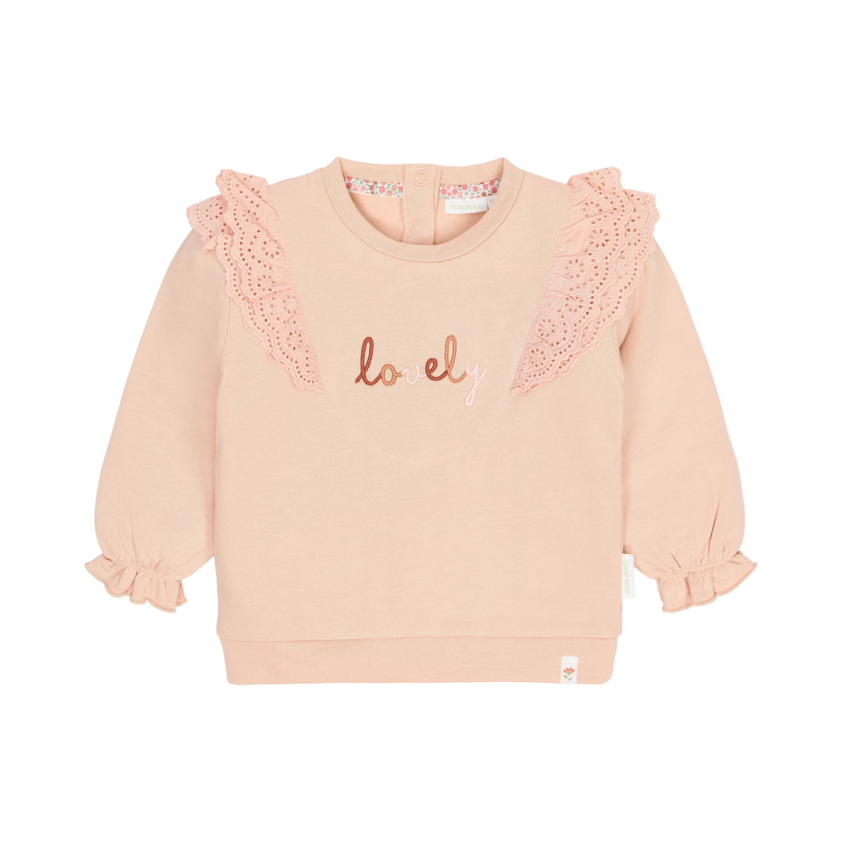 Maglione Little Dutch Blush Pink | Una tonalità delicata per affrontare le giornate più fresche