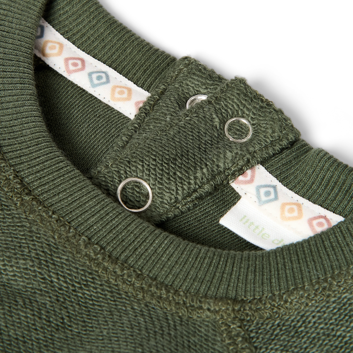 Maglione Invernale Little Dutch Deep Olive | Una tonalità verde profonda per il tuo bimbo