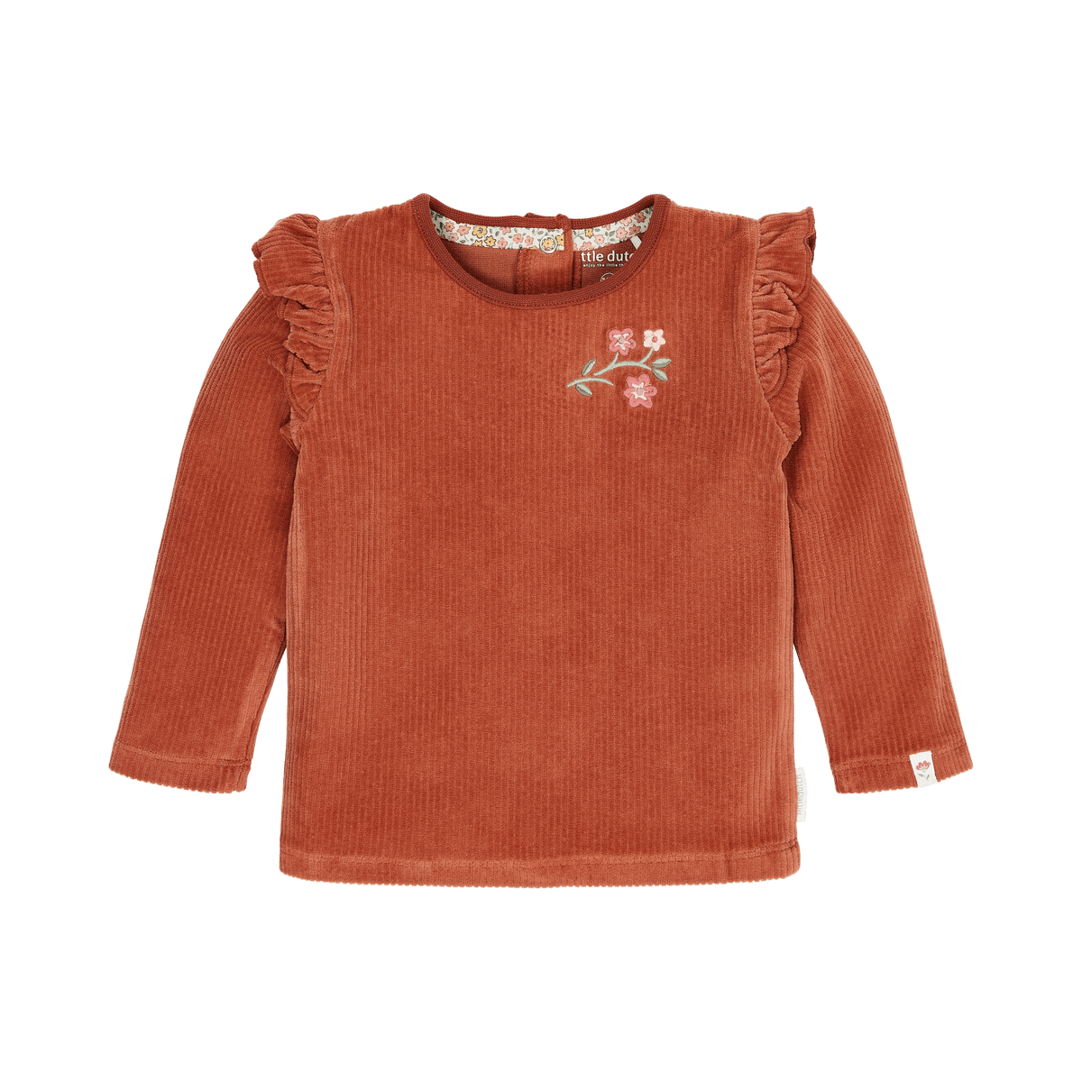 Maglietta a Maniche Lunghe Little Dutch Deep Berry | Tonalità intensa per gli outfit di ogni giorno