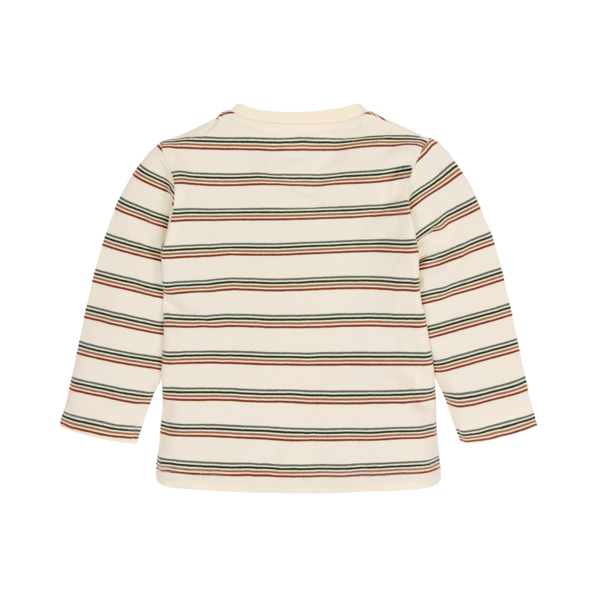 Maglietta a Maniche Lunghe Little Dutch Safari Stripe | Righe e tonalità naturali per il tuo bimbo
