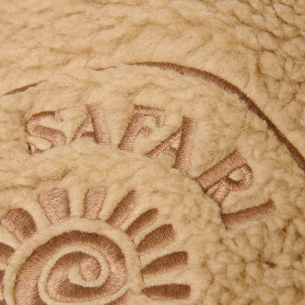 Giacca Invernale in Teddy Little Dutch Warm Taupe | Capospalla effetto teddy per il tuo bimbo
