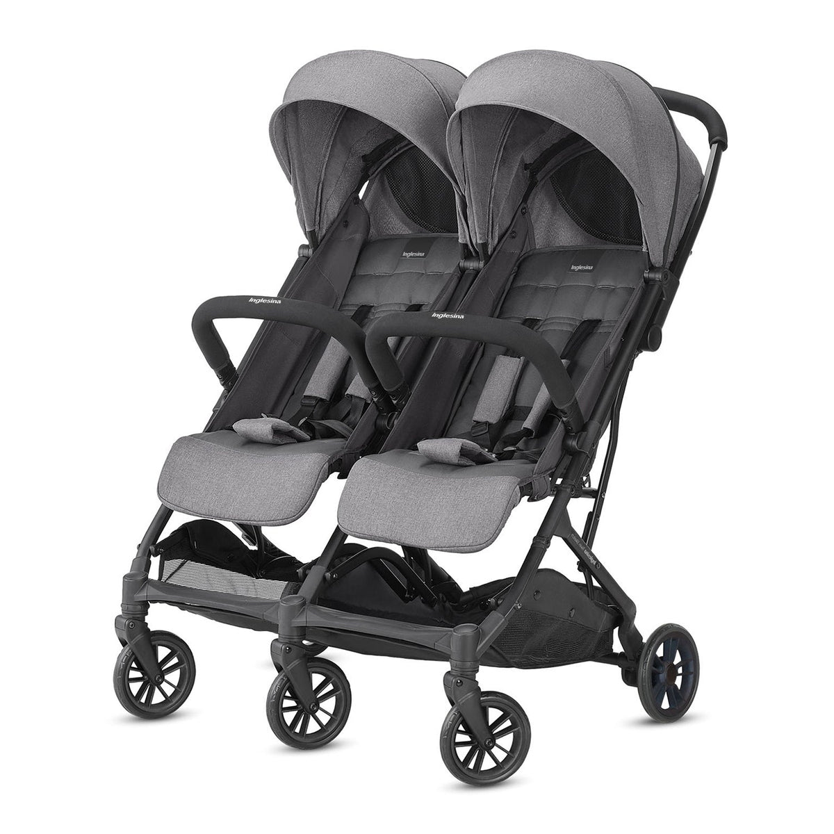 Passeggino Gemellare Inglesina Twin Sketch | Passeggino Doppio Leggero e Compatto per Gemelli e Fratellini