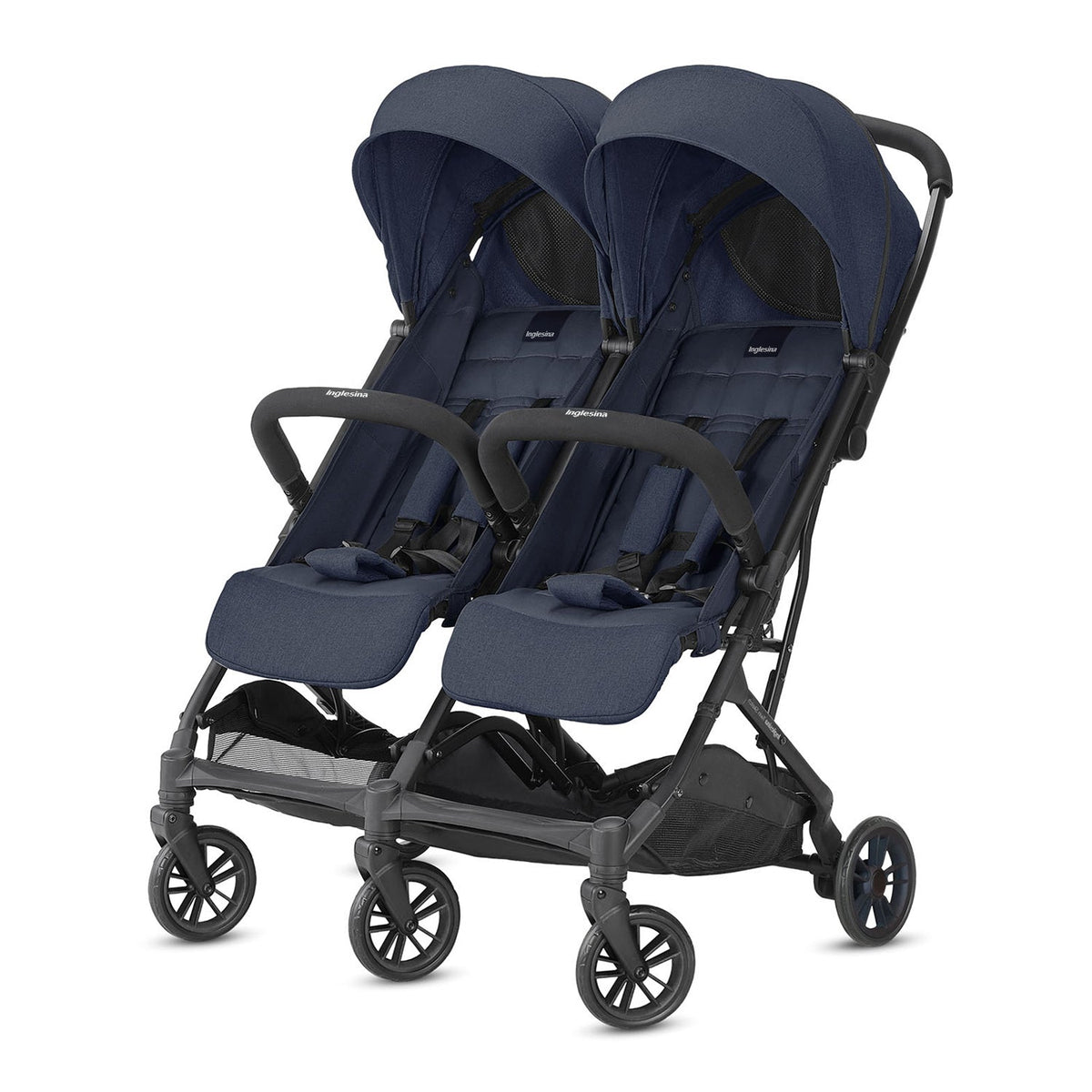 Passeggino Gemellare Inglesina Twin Sketch | Passeggino Doppio Leggero e Compatto per Gemelli e Fratellini