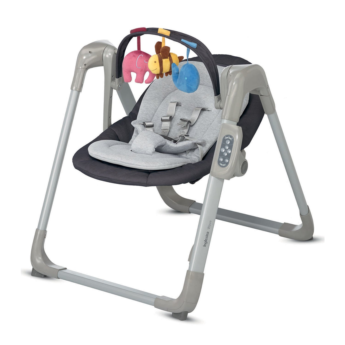 Altalena Musicale Inglesina Wave | Sdraietta a Dondolo per Neonato con Melodie e Movimento Oscillante