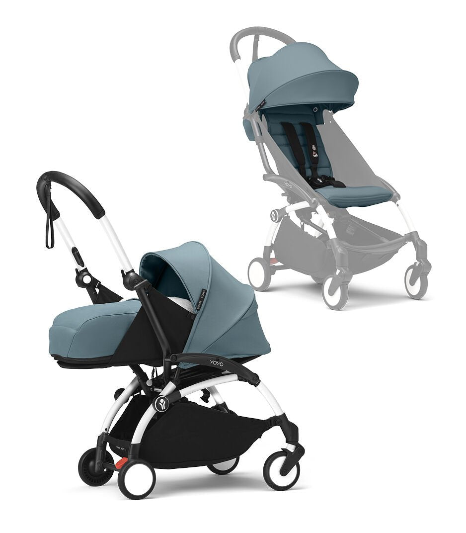 Passeggino Stokke® YOYO³ con kit neonato – Compatto, leggero e utilizzabile dalla nascita