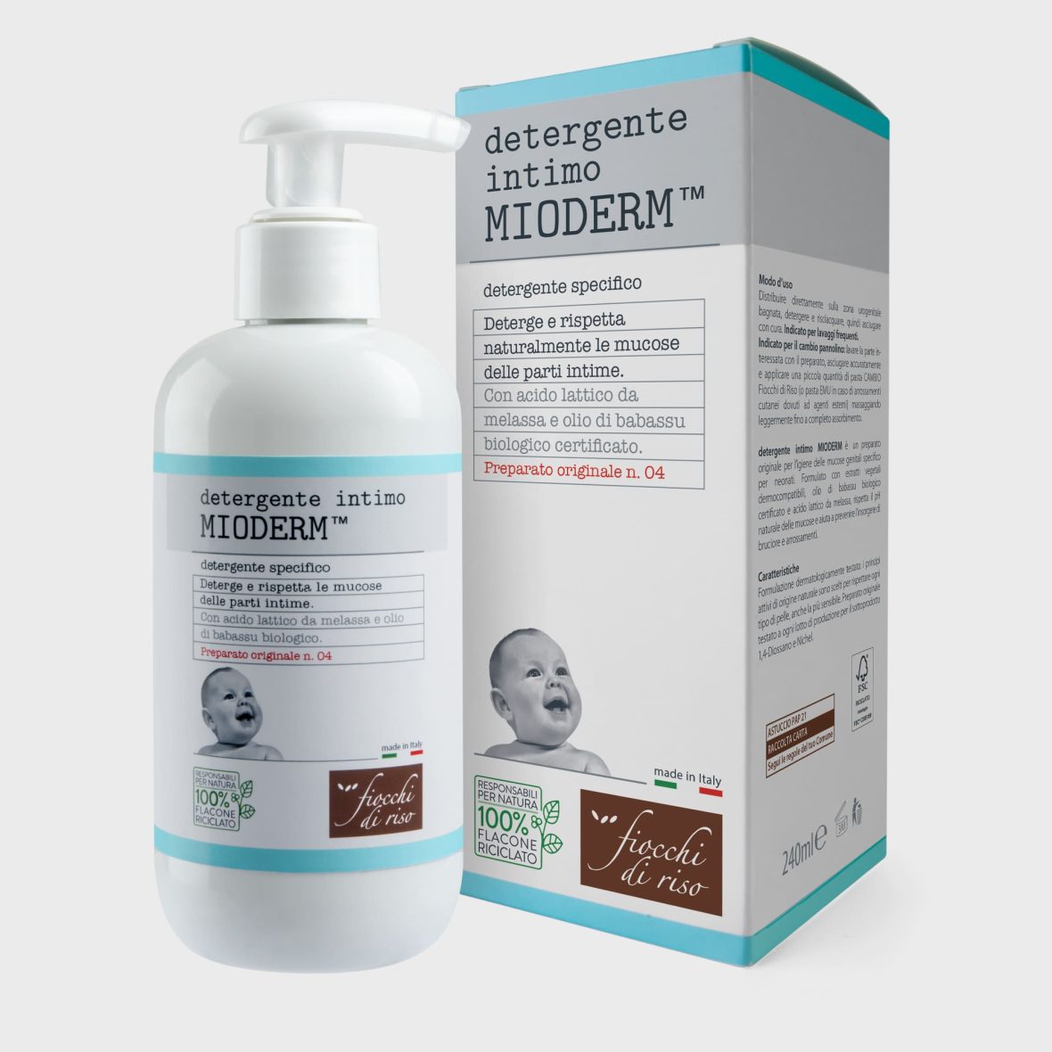 Detergente Intimo MIODERM™ Fiocchi di Riso