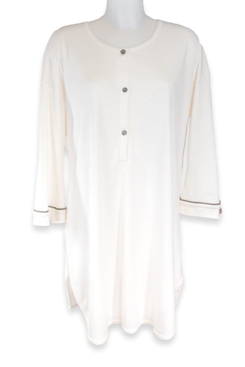 Camicia da notte Allattamento Bamboom Ivory