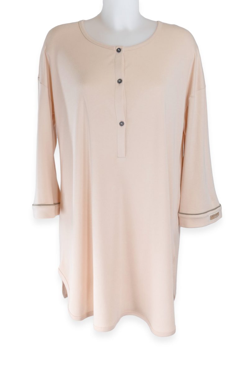 Camicia da notte Allattamento Bamboom Nude Pink