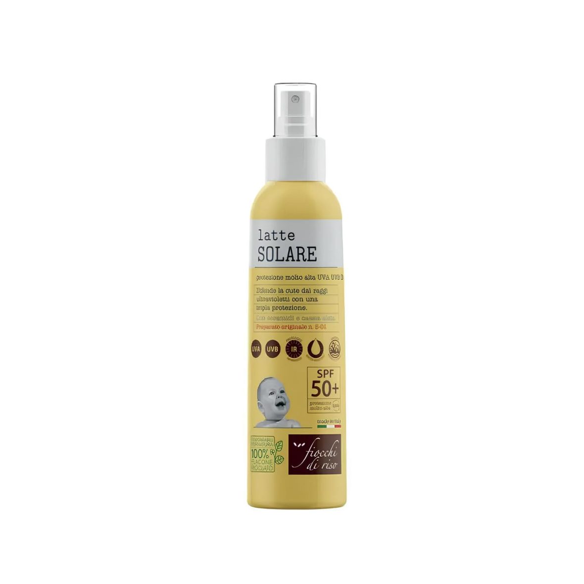 Latte Solare 50+ Fiocchi di Riso 140ml