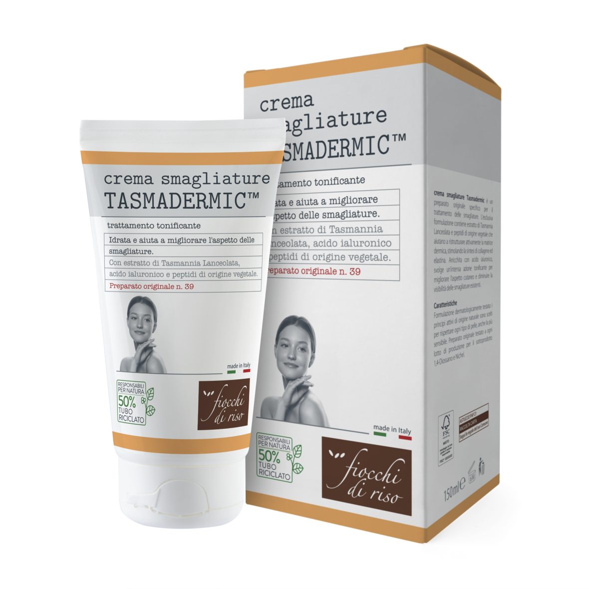 Crema Smagliature TASMADERMICO Fiocchi di Riso 150ml