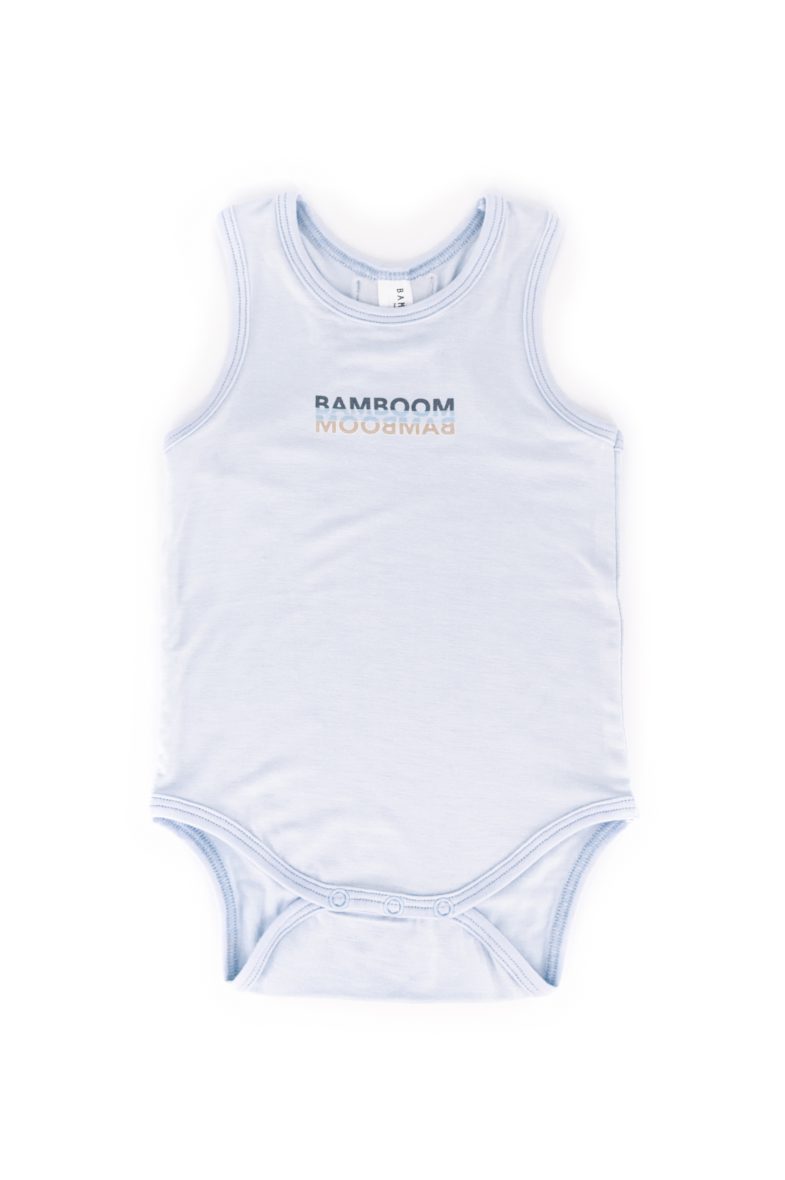 Body canottiera azzurro Bamboom