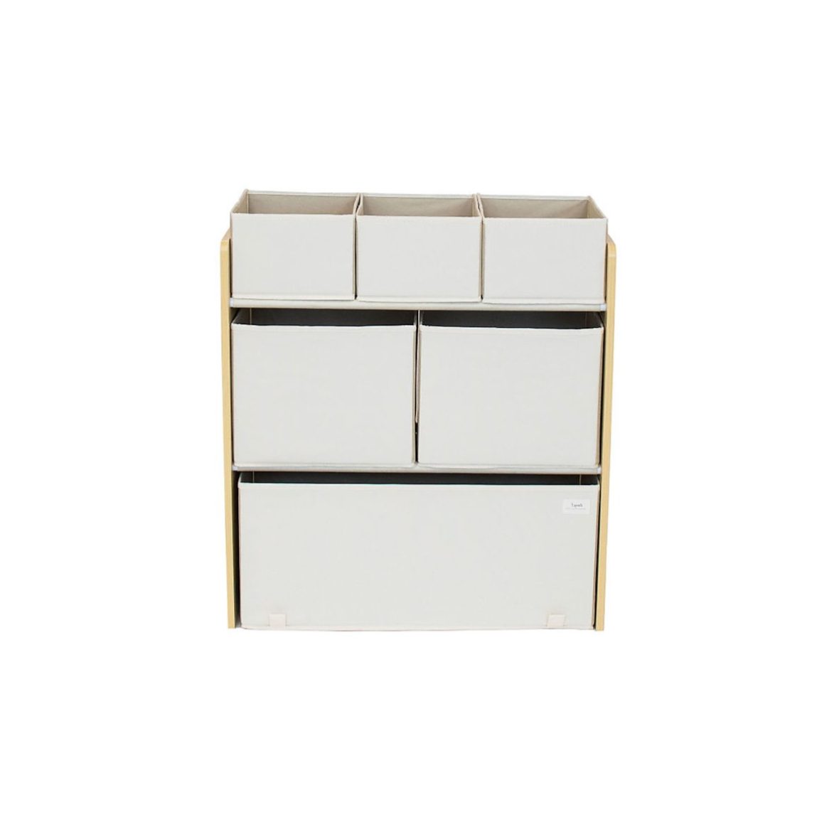 Mobile Contenitore Portagiochi 3 Sprouts Crema