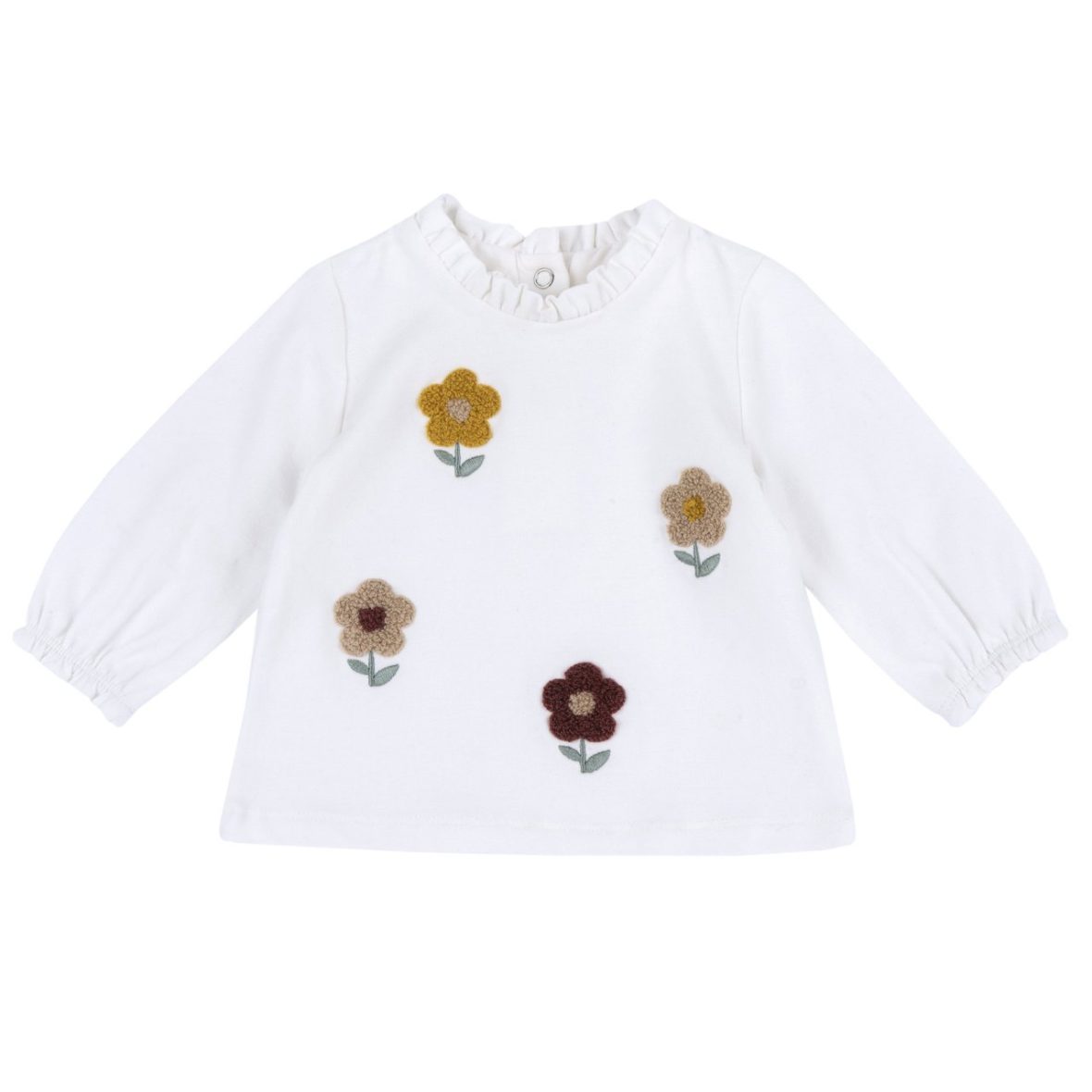 Maglietta con ricamo Chicco