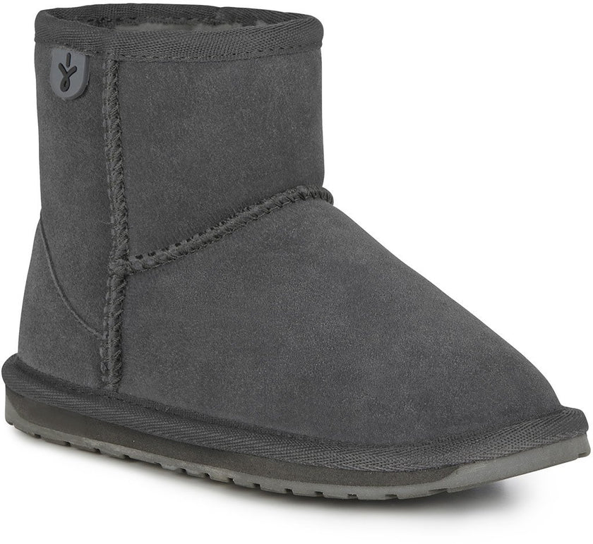Wallaby Mini Stivaletti Bambino charcoal EMU Australia